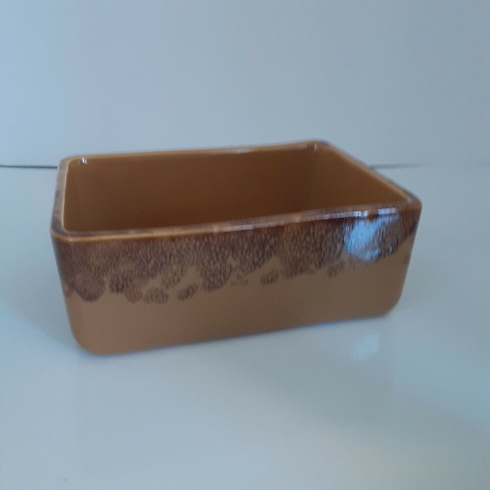 Vintage California Pottery U.S.A. Rectangular Stoneware